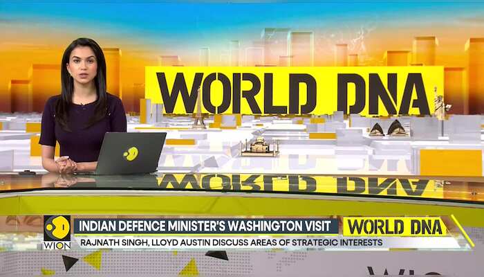 Indian Defence Minister's Washington visit: Rajnath Singh meets US counterpart Lloyd Austin