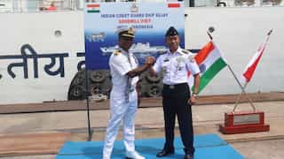 Indian Coast Guard ship Sujay on deployment to East Asia
