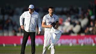 ENG v SL 2024: Mark Wood won't bowl on day four of Manchester Test against Sri Lanka - ECB