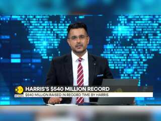 US Elections 2024: Kamala Harris's campaign says it raised $540 million record funding