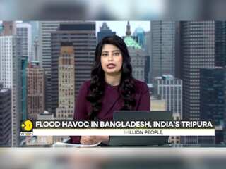 Monsoon rains trigger floods: Floods wreak havoc in Bangladesh, India's Tripura
