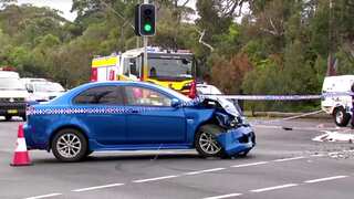 Several injured in stabbing after car crash in Australia's Sydney