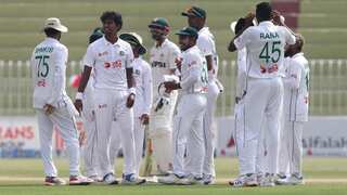 BAN vs PAK, 1st Test: Bangladesh register maiden Test victory over Pakistan with 10-wicket win in Rawalpindi