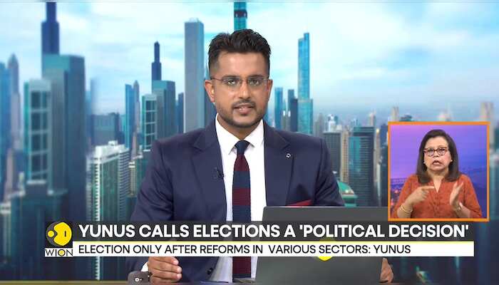 When will Bangladesh hold election? | Yunus calls elections a 'political decision'