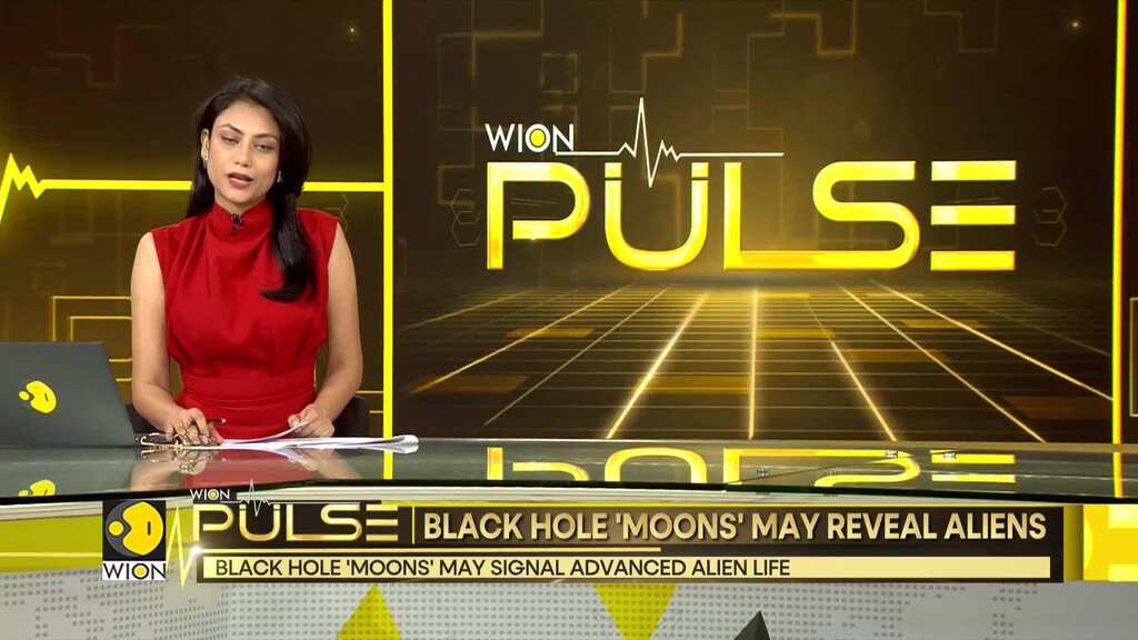 Black hole 'moons' may signal advanced alien life