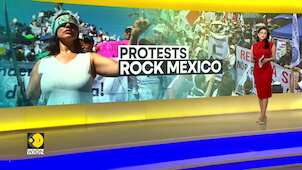 Mexico protests: Mexico judicial workers protest overhaul