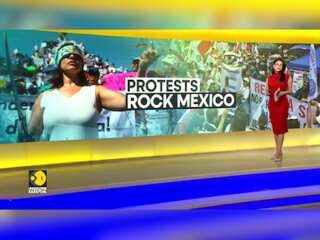Mexico protests: Mexico judicial workers protest overhaul