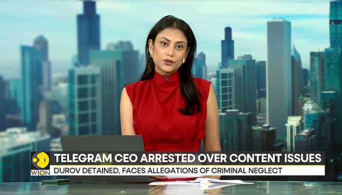 Telegram CEO Durov arrested in France over multiple charges