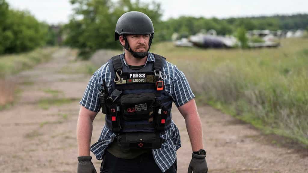 Former British soldier working with Reuters news agency killed in strike in eastern Ukraine