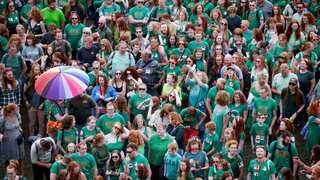 Redheads gather to light up unique Dutch festival