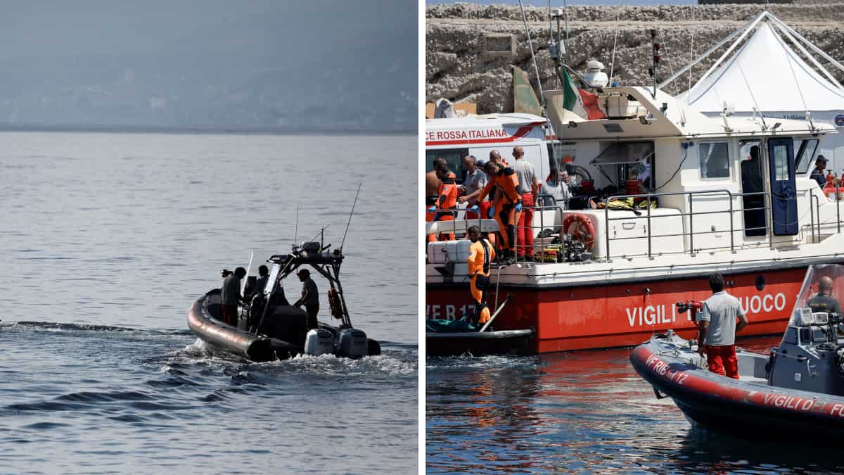 Sicily yacht sinking: Captain of vessel being probed for manslaughter and shipwreck