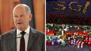 Solingen stabbings: German Chancellor Scholz promises more deportations after visiting crime scene