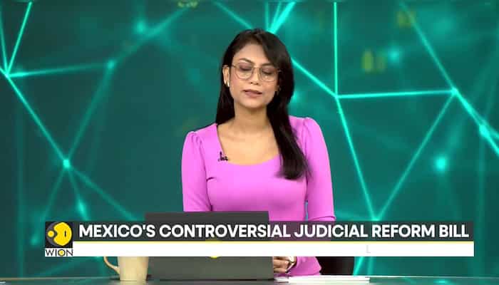 Mexico protests: Mexico judicial workers protest overhaul