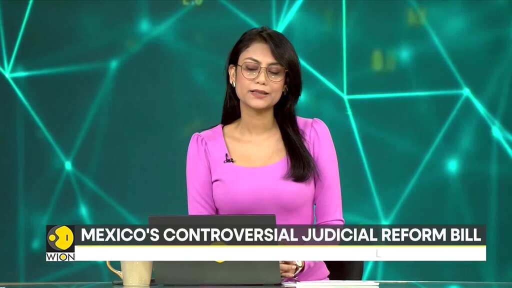 Mexico protests: Mexico judicial workers protest overhaul