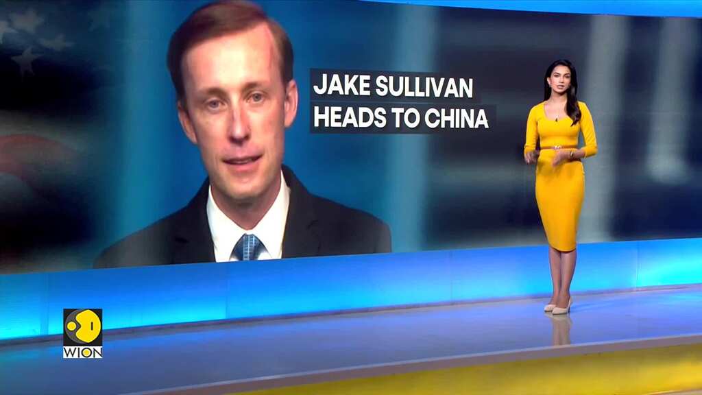 US NSA Jake Sullivan heads to China for talks with Wang Yi