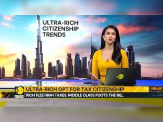 Rich flee high taxes, middle class foots the bill