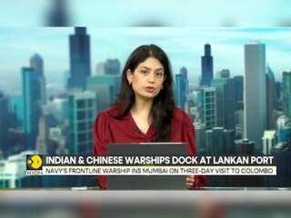 INS Mumbai docks in Colombo as three Chinese warships visit Sri Lankan port