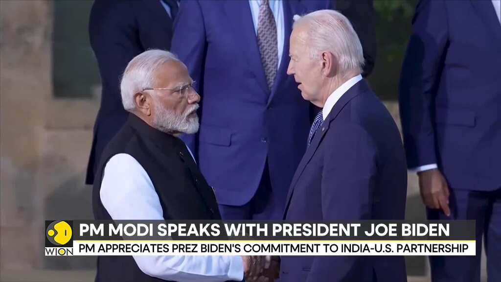 PM Modi speaks with President Joe Biden, discuss regional and global issues