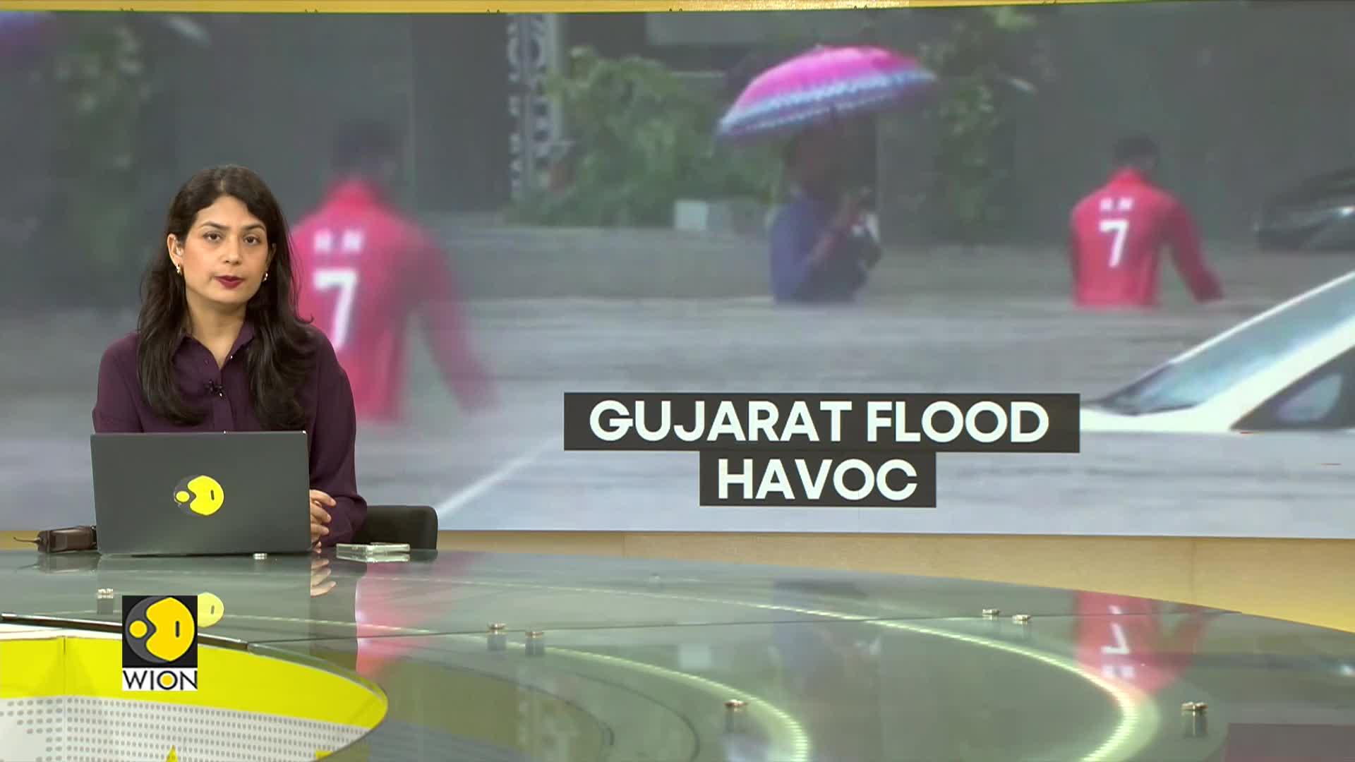 Gujarat floods: Major cities and towns flooded, rovers overflow