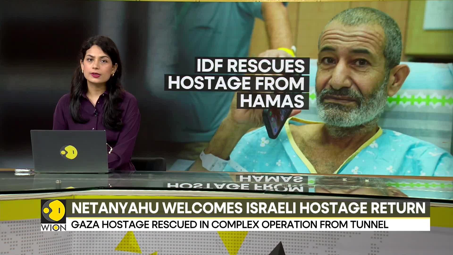 Netanyahu welcomes Israeli hostage return