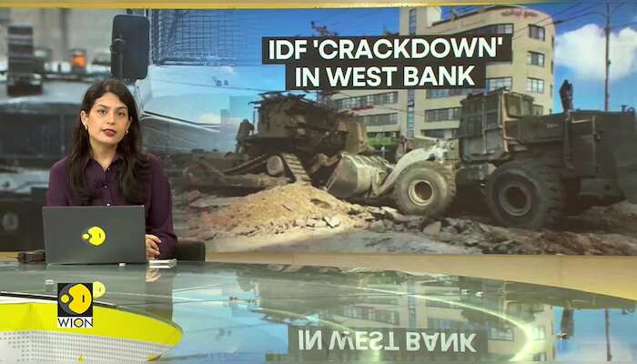 Israel-Hamas war: Israel holds 'anti-terror OPs' in West Bank