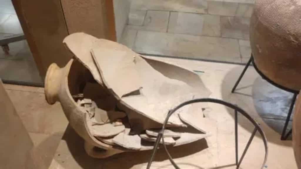 Four-year-old boy accidentally shatters rare Bronze Age jar during museum visit