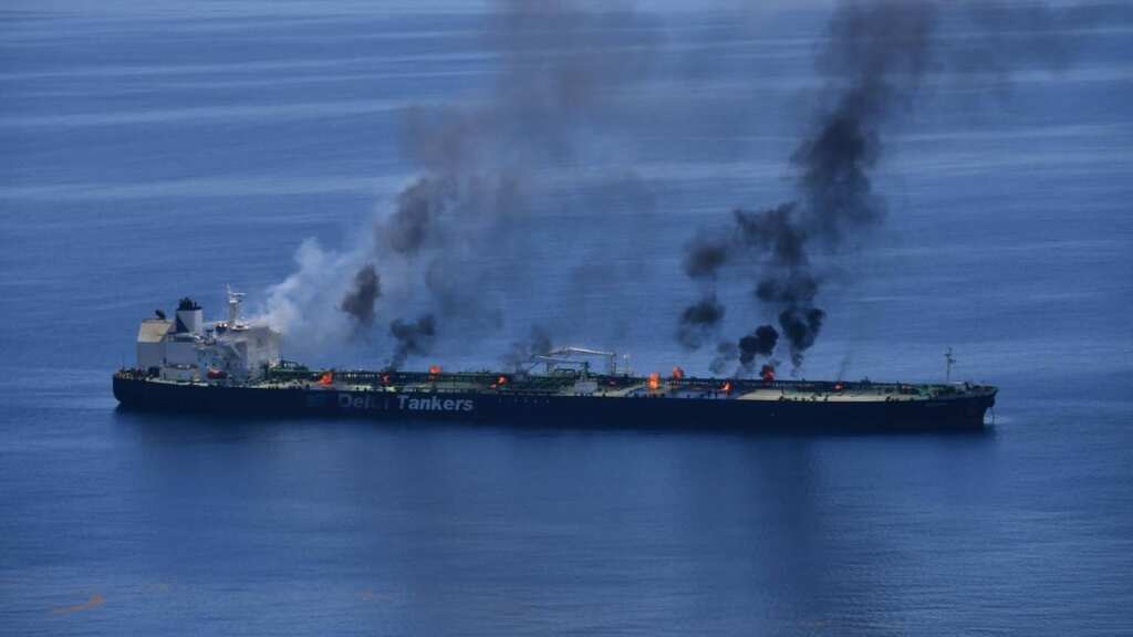 Greek-flagged shipping tanker attacked by Houthis now leaking oil: Pentagon