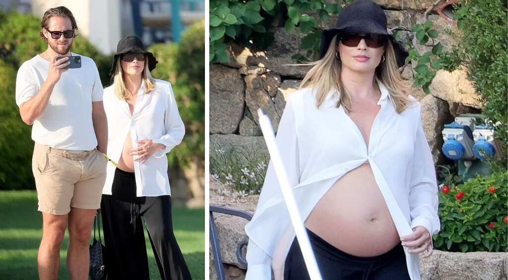 In pics: Margot Robbie BARES baby bump, expecting first child with husband Tom