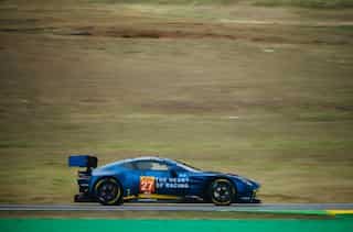Aston Martin’s F1 safety car smashed in high-speed monza crash