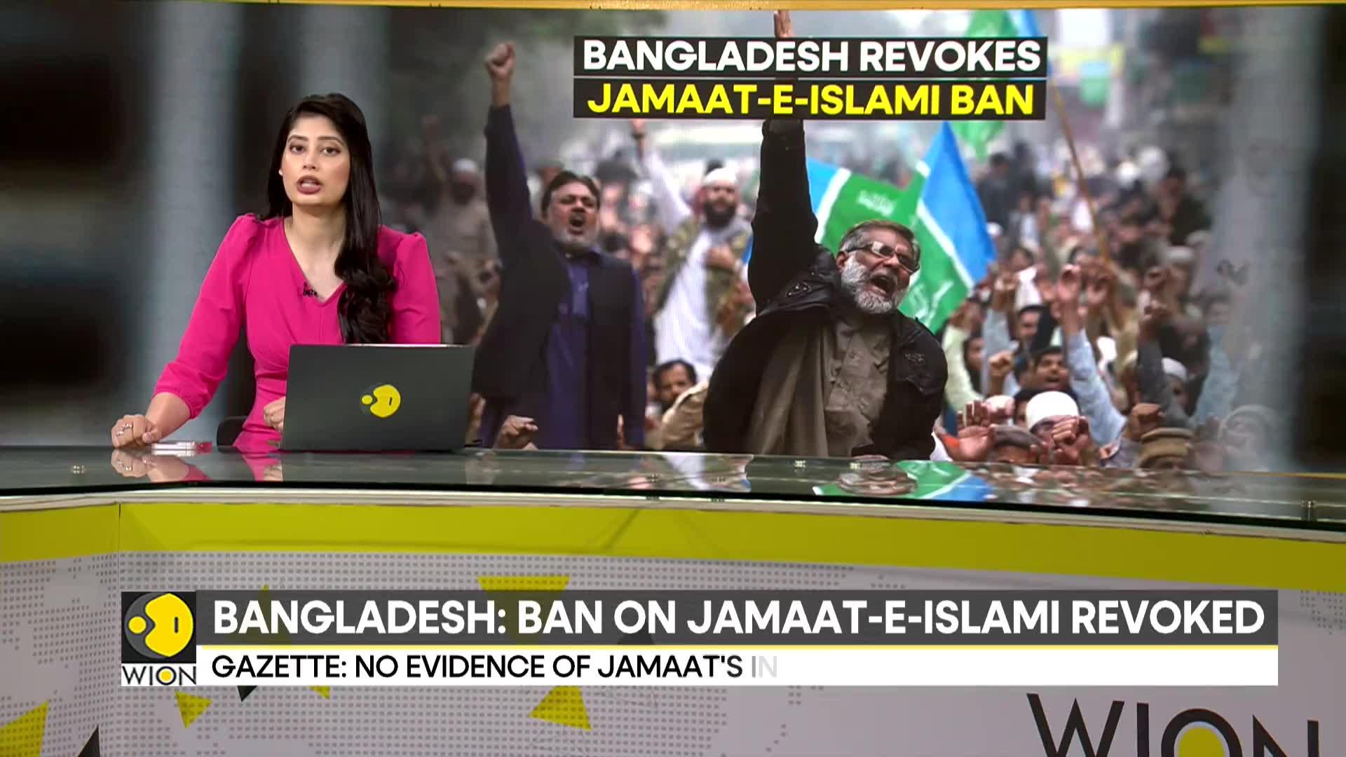 Bangladesh's interim government revokes ban on Jamaat-e-Islami