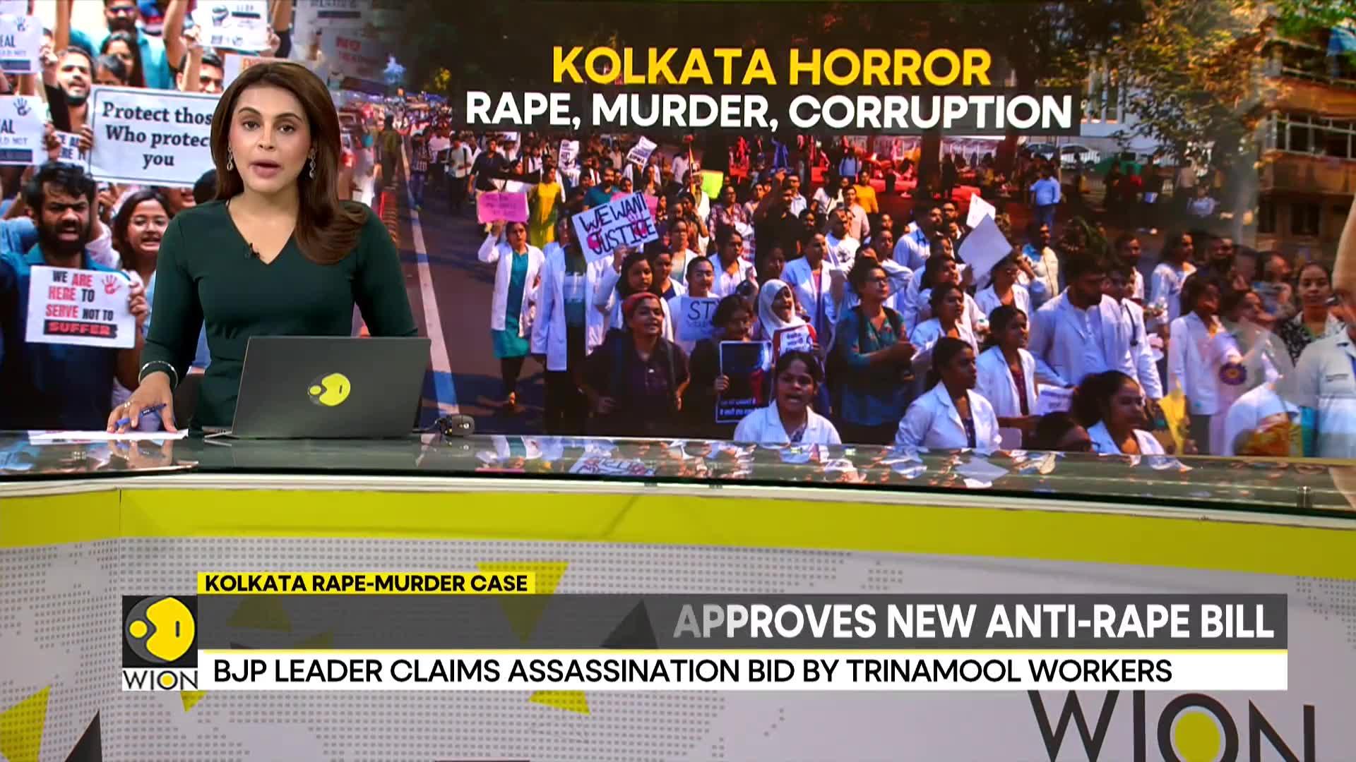 Kolkata Rape-Murder Case: BJP observes 'Bengal Bandh' to protest police action on students