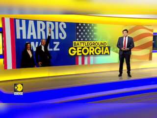 US Elections 2024: Democrat duo Kamala Harris, Tim Walz visit high school in Georgia