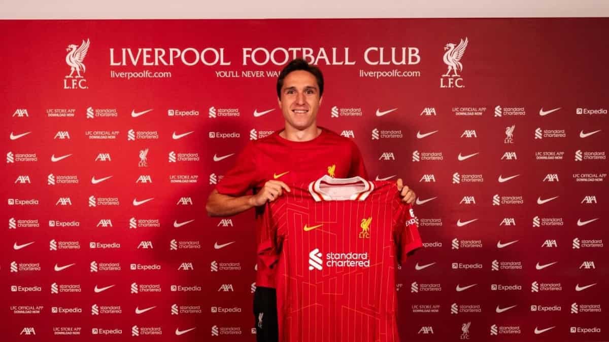 Liverpool complete sensational Federico Chiesa transfer in first incoming of the season