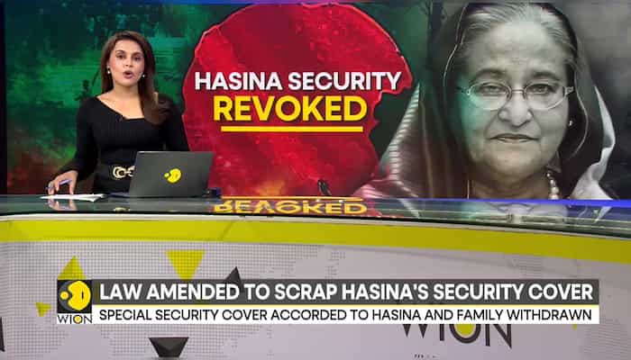 Bangladesh's interim government withdraws Hasina's security cover