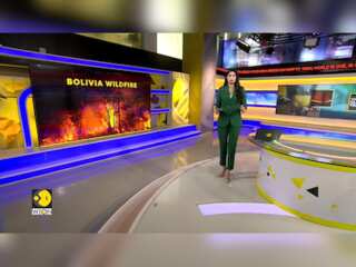 Bolivia wildfires: Farmers pack up and flee as wildfires burn forest