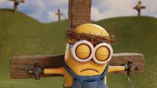 What are the 'crucified Minion' memes that have taken over TikTok?
