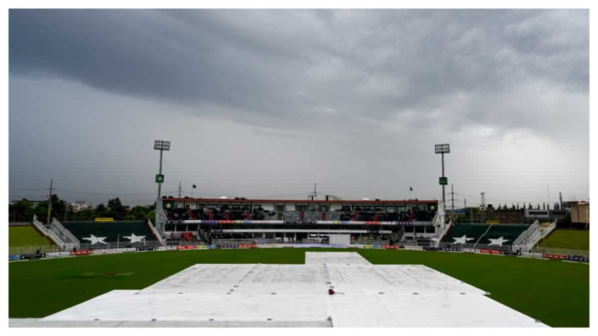 Pakistan vs Bangladesh: Rain washes out opening day of second and final Test in Rawalpindi