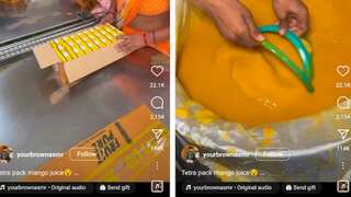 Mango juice is not made from mangoes? Viral video from factory shocks netizens