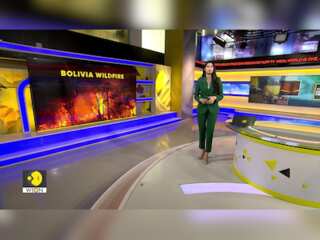 Bolivia wildfires: Farmers pack up and flee as wildfires burn forest