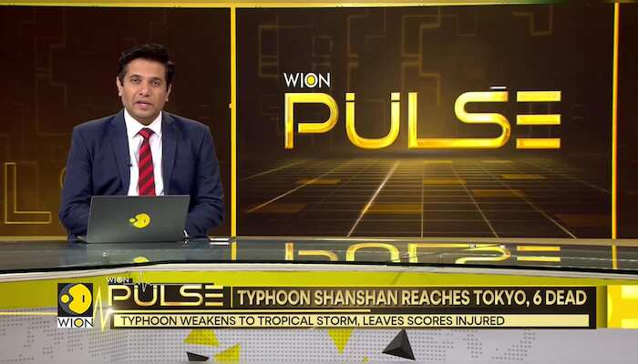 Typhoon Shanshan: Transport services disrupted across Japan