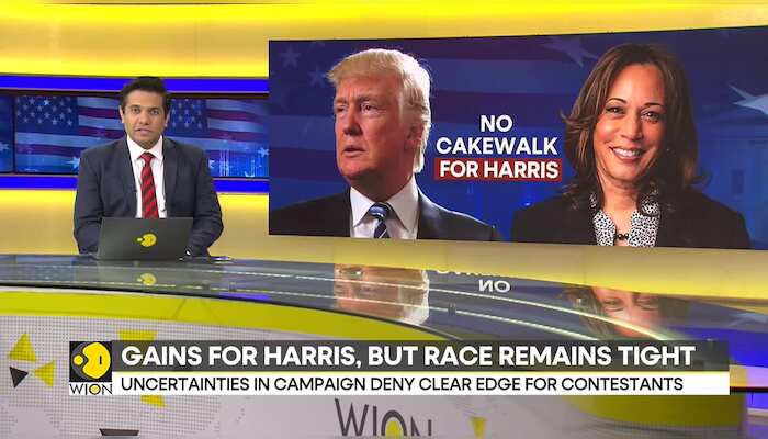 US Elections 2024: WSJ poll shows marginal 1% lead for Harris