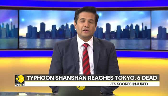 Japan on high alert: Typhoon Shanshan reaches Tokyo, 6 dead