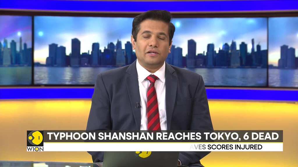 Japan on high alert: Typhoon Shanshan reaches Tokyo, 6 dead