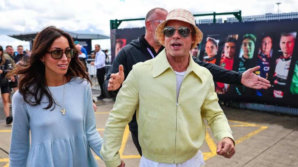 Brad Pitt and his girlfriend Ines de Ramon spotted spending time at his French Winery