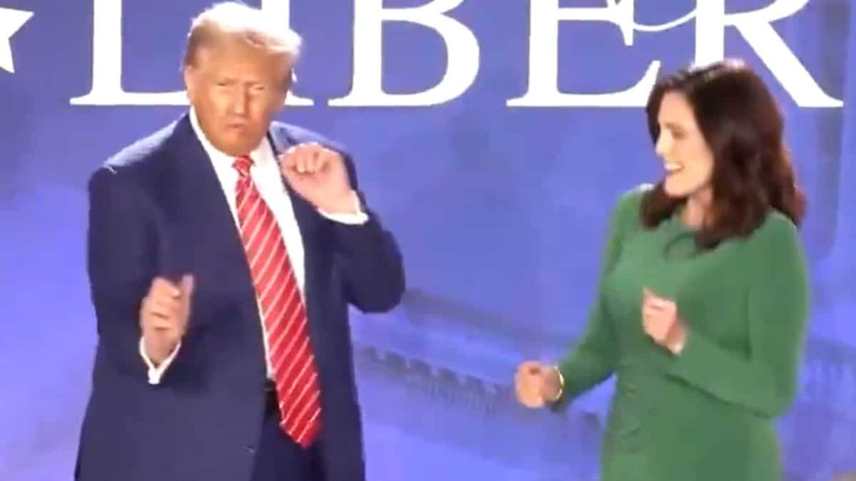 Watch: Former US president Donald Trump's dance moves take social media by storm
