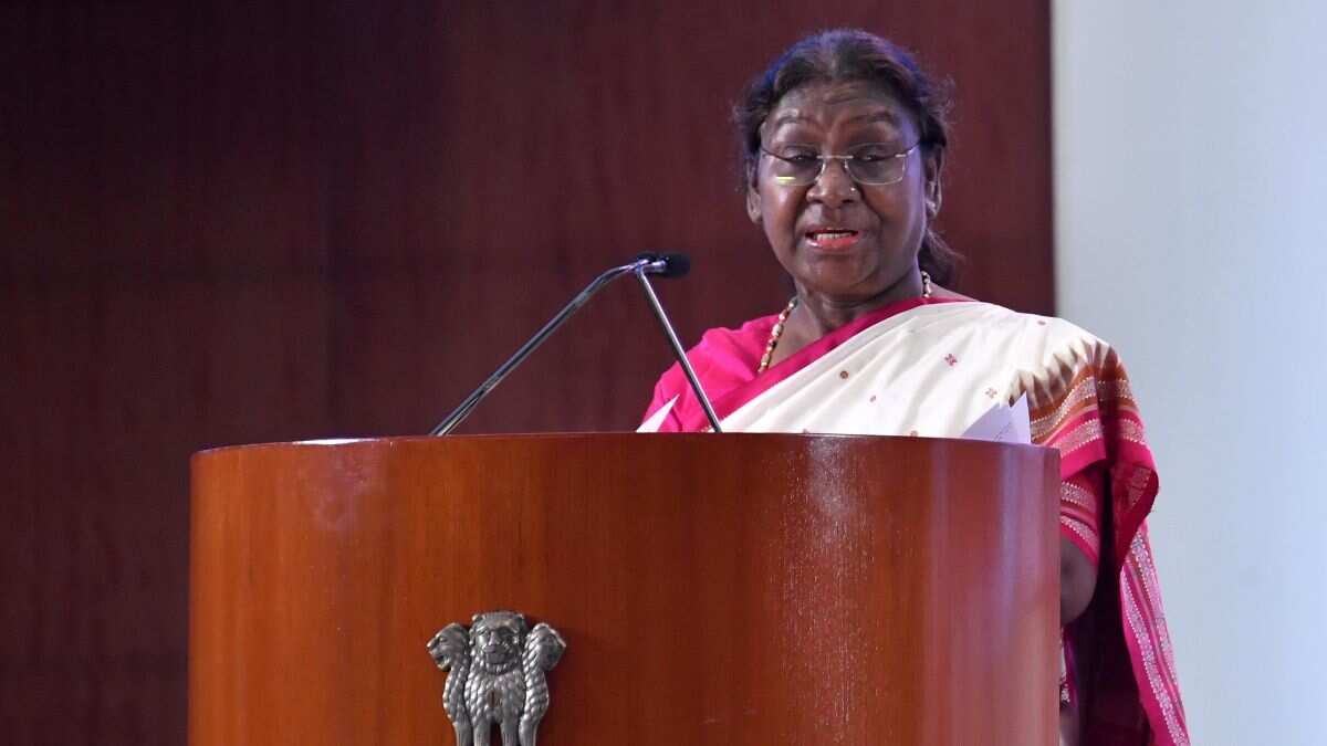 'Pendency of cases a big challenge': President Murmu says people 'feel judiciary lacks sensitivity'