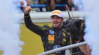 Italian Grand Prix: Ferrari's Charles Leclerc wins at Monza as Red Bull's Max Verstappen struggles