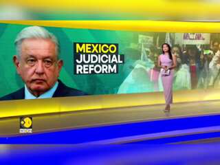 Mexico's President Lopez Obrador gives final report of his government