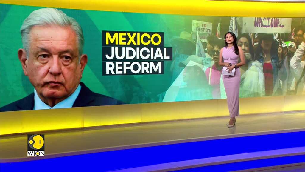 Mexico's President Lopez Obrador gives final report of his government