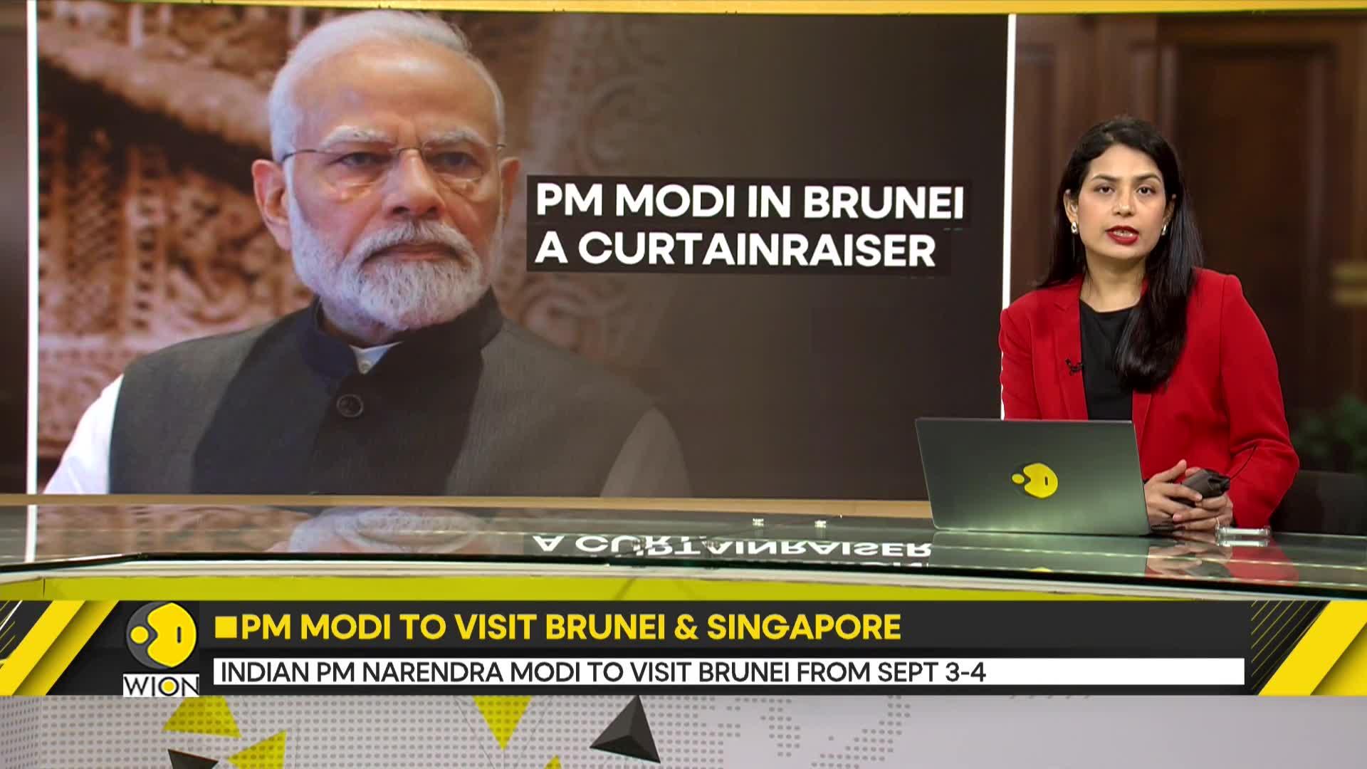 Indian PM Narendra Modi to visit Brunei on September 3-4